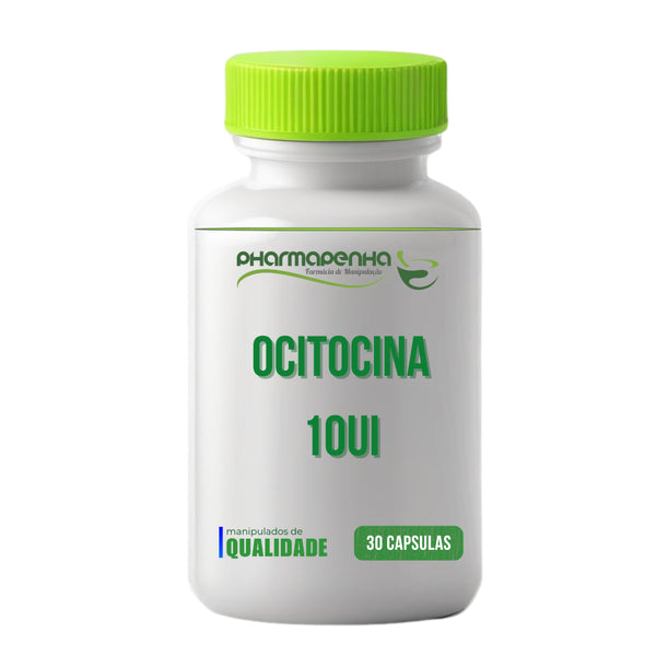 Ocitocina (Oxitocina) | Produção de Leite Materno | 10ui 30 cápsulas